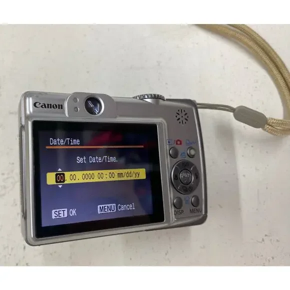 TESTED WORKING Canon PowerShot A560 7.1MP digital camera with box - Picture 3 of 5